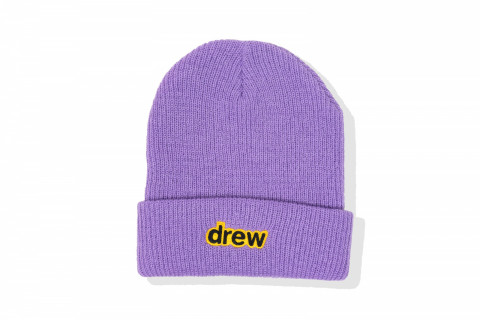 Drew House Secret Soft Rib Lavender Beanie