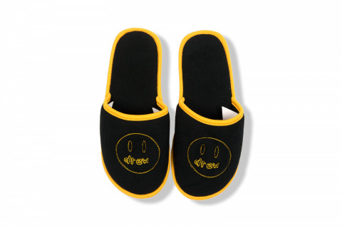 Drew House Sketch Mascot slippers black