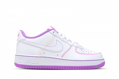Nike Air Force 1 Low Contrast Stitch Fuchsia Glow (GS)