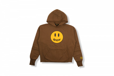Drew House Mascot Hoodie Deconstructed Brown Drew House Mascot Hoodie Deconstructed Brown