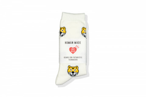 Human Made Animal Pattern Socks (Tigers)
