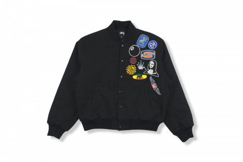 stussy SOUVENIR STADIUM BOMBER Stussy Souvenir Stadium Bomber