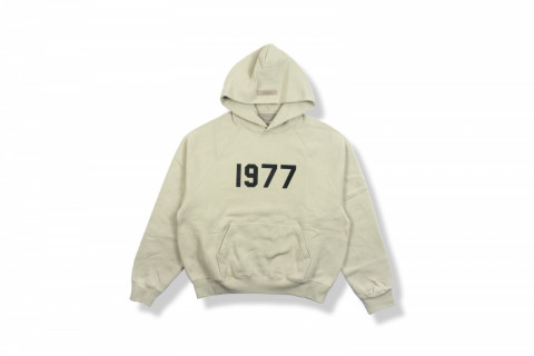 Fear of God Essentials 1977 Hoodie Wheat - SS22 Fear of God Essentials 1977 Hoodie Wheat - SS22