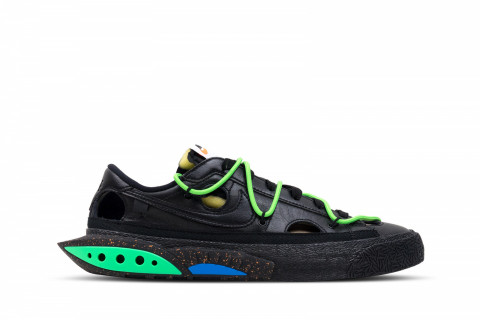 Nike Blazer Low Off-White Black Electro Green