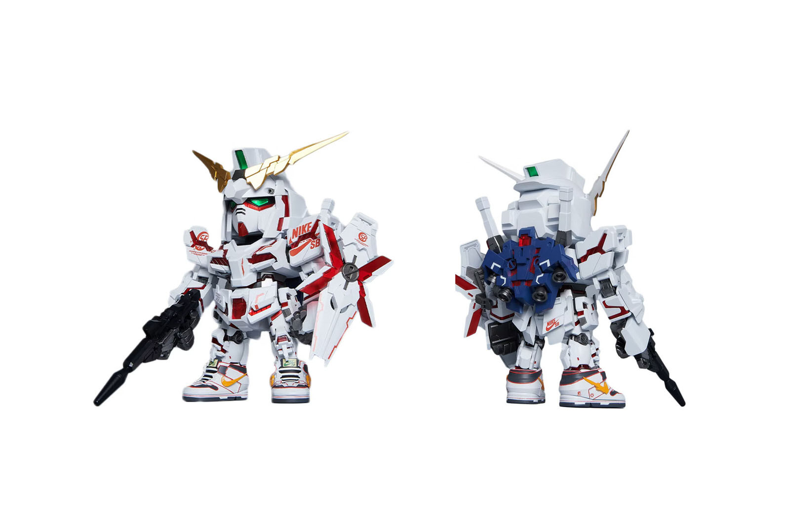 nike sb gundam figure