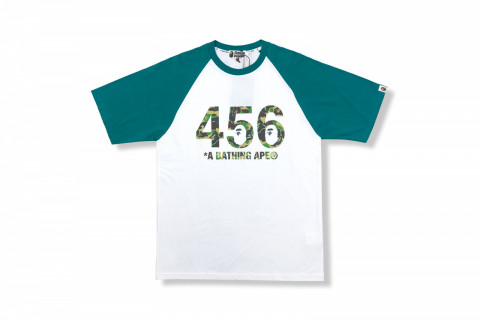 BAPE x Squid Game Raglan Tee Green