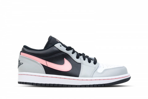 Air Jordan 1 Low Black Grey Pink