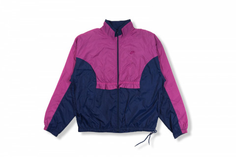 Vintage 80s Nike Mini Logo Jacket Pink/Navy