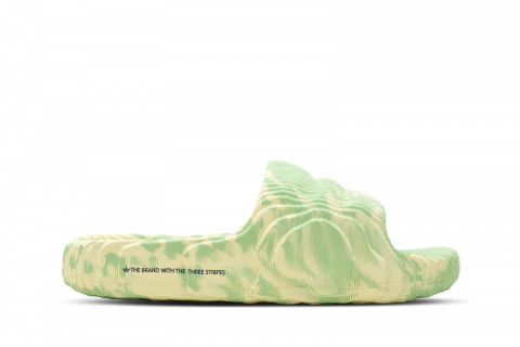 adidas Adilette 22 Slides Magic Lime St Desert Sand 