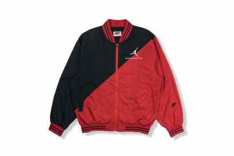 Vintage 80s Air Jordan Jacket Red Black