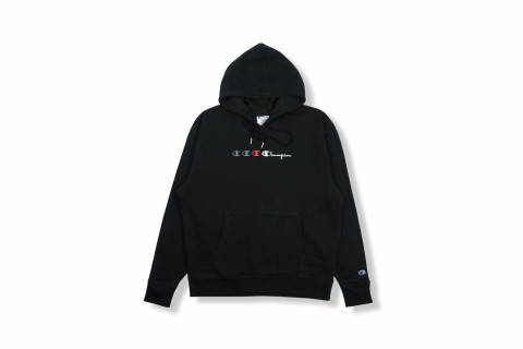 Champion Classic Fleece Pullover Hoodie Black Champion Classic Fleece Pullover Hoodie Black