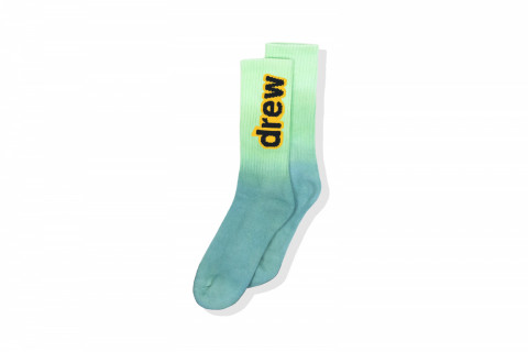 Drew House Secret Socks Tie Dyed Matcha 