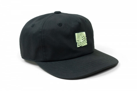 GLAB Basic Glow Logo Black Cap GLAB Basic Glow Logo Black Cap