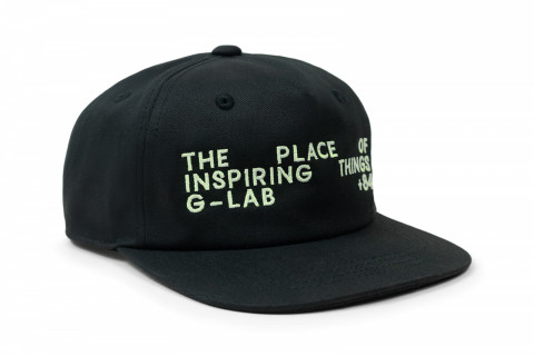 GLAB +84 Glow Logo Black Cap