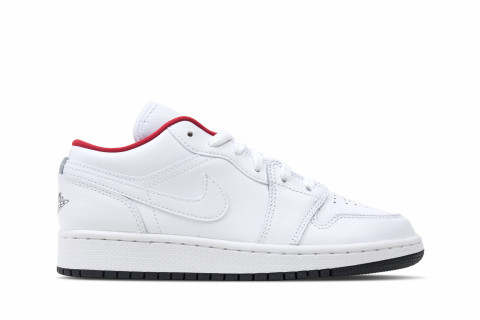 Air Jordan 1 Low White Red (GS) Air Jordan 1 Low White Red (GS)