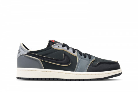 Air Jordan 1 Low OG EX Black Smoke Grey