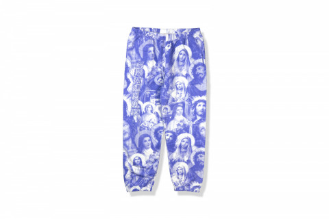 Supreme Jesus and Mary Sweatpant Purple