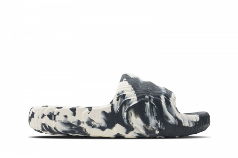 adidas Adilette 22 Slides Carbon Aluminum