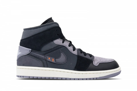 Air Jordan 1 Mid Craft Inside Out Black