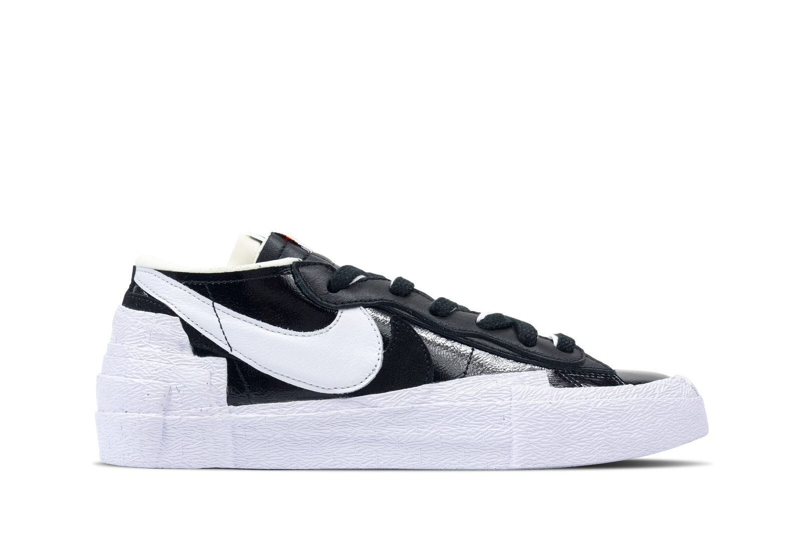 Nike Blazer Low Sacai Black Patent Leather - GLAB.VN