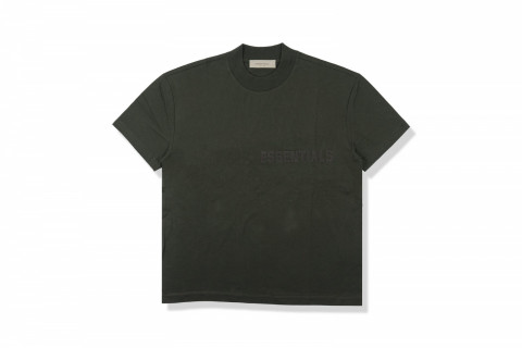 Fear of God Essentials T-shirt Off Black (SS22)