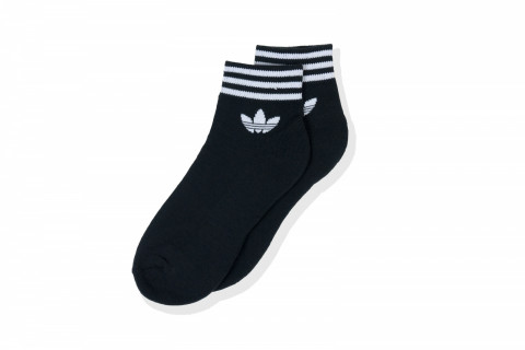 Adidas Trefoil Ankle Black Sock