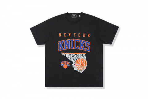 Kith for New York Knicks Basketball Vintage Tee - Black