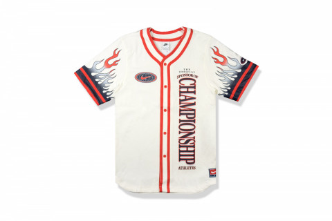 Nike Sportwear Americana Jersey Flames Top Sail/Red