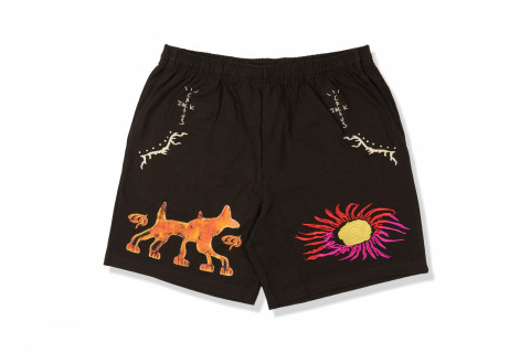 Travis Scott Sun Shorts Brown