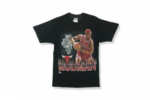 Vintage Pro Player Dennis Rodman Black Tee