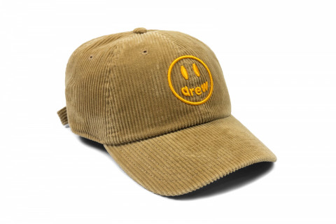 Drew House Corduroy Dad Hat Red Brown