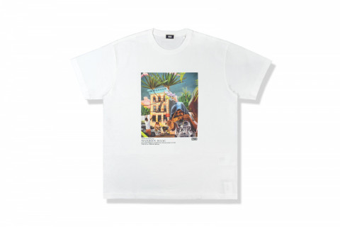 Kith Artist Series Madjeen Isaac Gallery Tee White