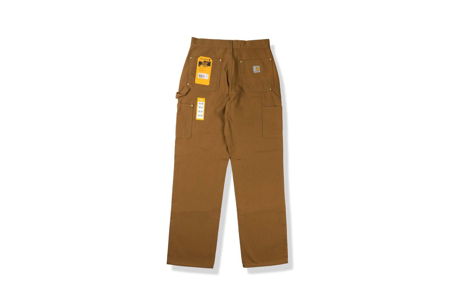 Carhartt Loose Fit Washed Duck DoubleFront Utility Work Pant Brown