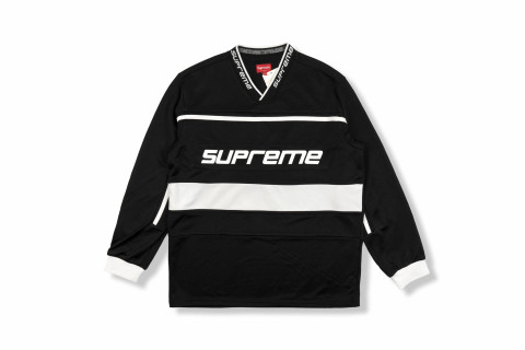 Supreme Warm Up Hockey Jersey Black