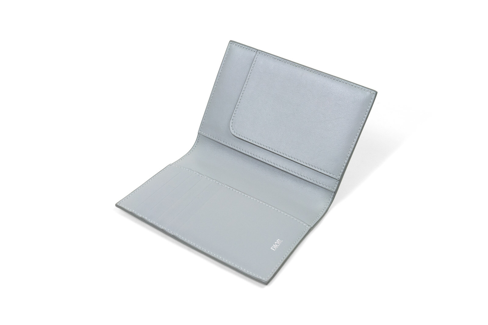 Dior Passport Cover Gray CD Diamond Canvas GLAB.VN