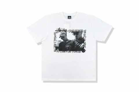 Stussy x Gang Starr Take It Personal T-Shirt White