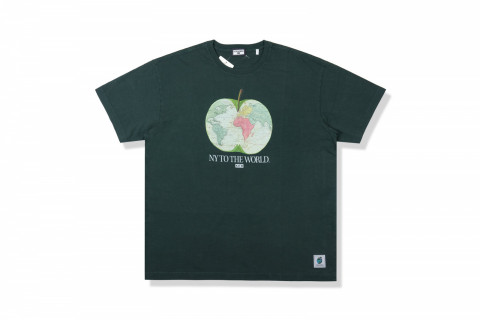 Kith New York to the World Apple Vintage Tee - Stadium