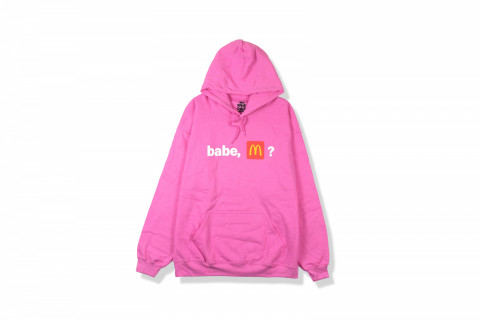 CardiB x Offset Mcdonald Babe Mcdonald? Hoodie - Pink 
