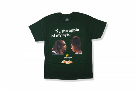 CardiB x Offset Mcdonald The apple of my eye tee - Green