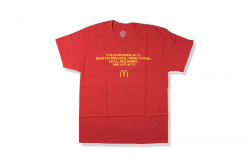 CardiB x Offset Mcdonald Order tee - Red 