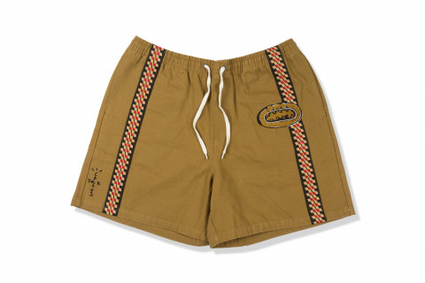 Travis Scott Cactus Jack Stripe Short - Brown Multi