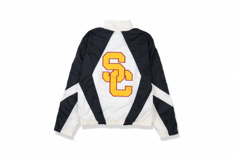 Vintage 90s Nike SC Jacket Black White