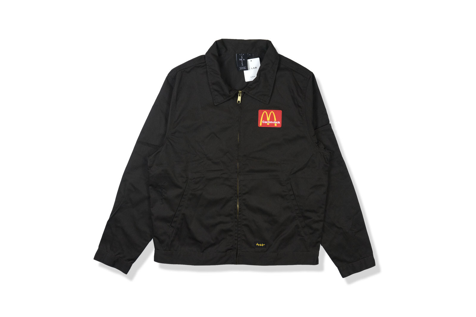 Travis Scott x McDonald's Billions Served Work Jacket Brown - GLAB.VN