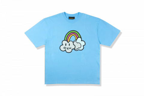 Drew House Bowie SS Tee Pacific Blue