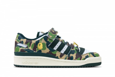 adidas Forum 84 Low Bape 30th Anniversary Green Camo