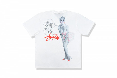 Stussy Skate Tough Tee White