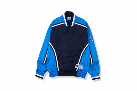 Vintage Champion Basketball Club Track Jacket University Blue
