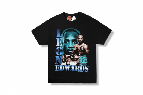 Anti Social Social Club x UFC Leon Edwards Tee Black