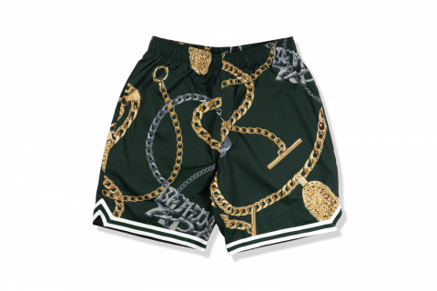 BAPE Jewels Shorts Green