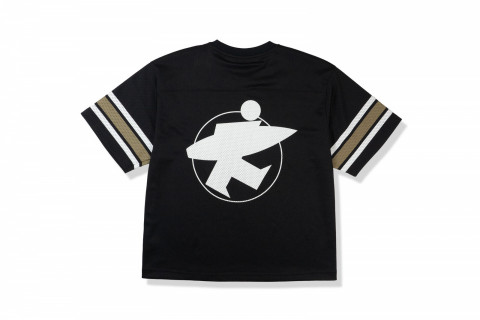 Stussy Surman Mesh Football Jersey Black
